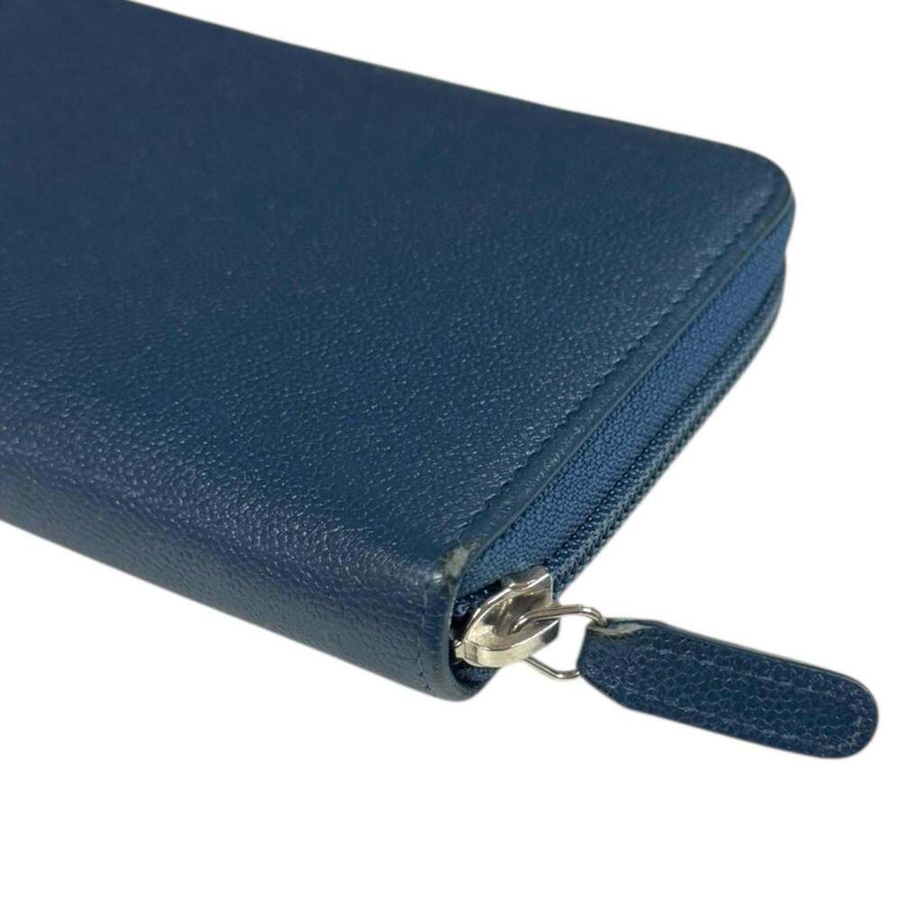 CHANEL Blue Leather Wallet - Picture 12 of 12